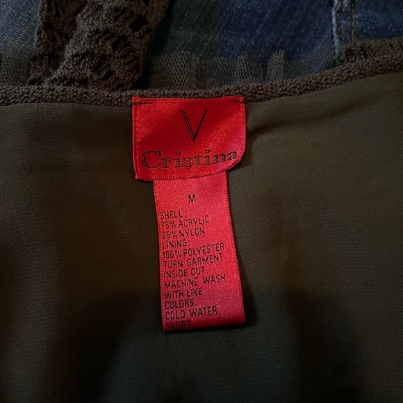 V. Cristina top Sz M - Picture 7 of 7